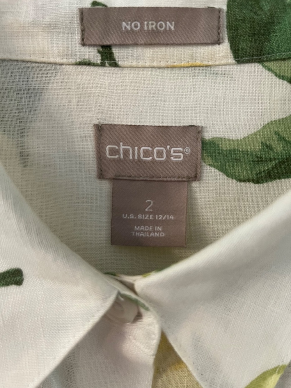Chico no iron linen blouse - Picture 4 of 6